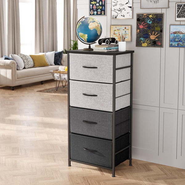 CubiCubi Storage Tower Easy Assembly with 4 Drawers - EUCLION