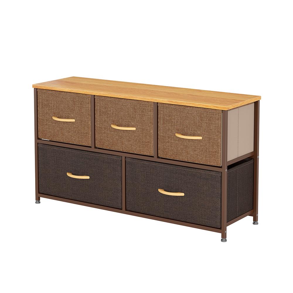 CubiCubi Wide Storage Tower with 5 Drawes