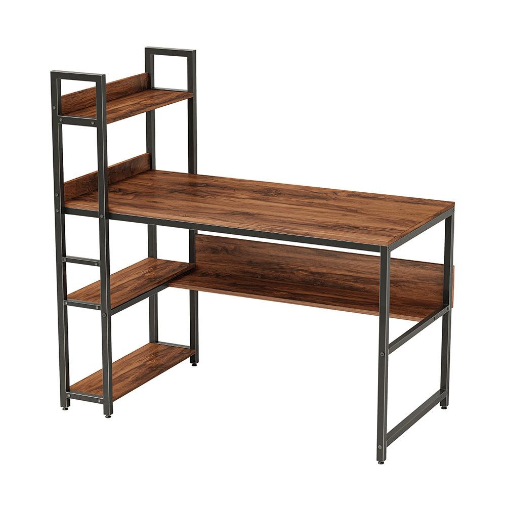 CubiCubi Desk with Tall and Low Shelves